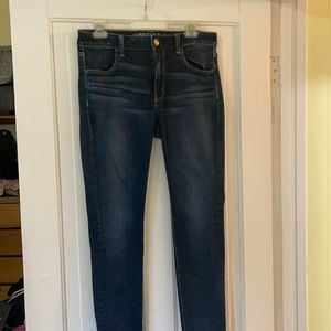 American Eagle Dark Wash Jegging, Size 12